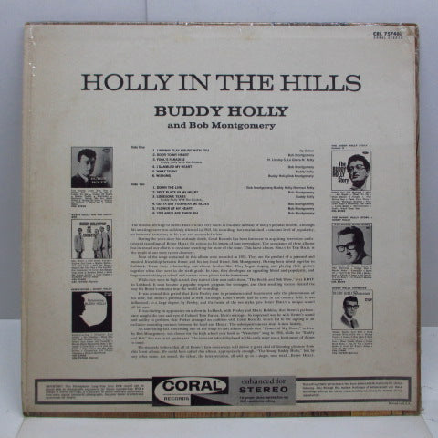 BUDDY HOLLY (バディ・ホリー) - Holly In The Hills (US オリジナル・ステレオ LP)