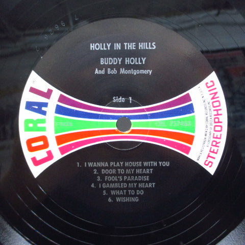 BUDDY HOLLY (バディ・ホリー) - Holly In The Hills (US オリジナル・ステレオ LP)