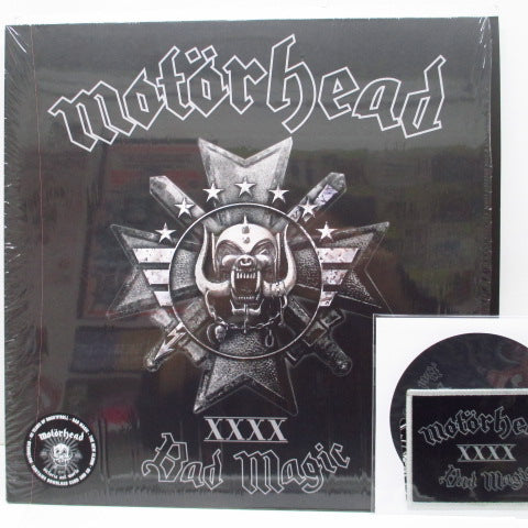 MOTORHEAD - Bad Magic (UK/EU/US Ltd.White Vinyl LP+CD,Patch)