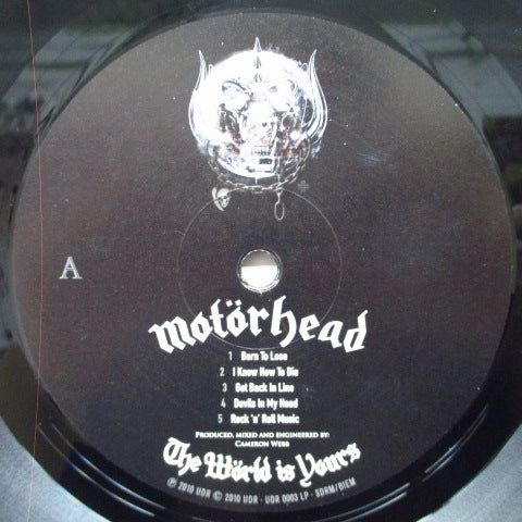 MOTORHEAD (モーターヘッド) - The World Is Yours (EU Orig.LP)