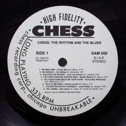 V.A. - Chess The And The Blues (ITALY Orig.)