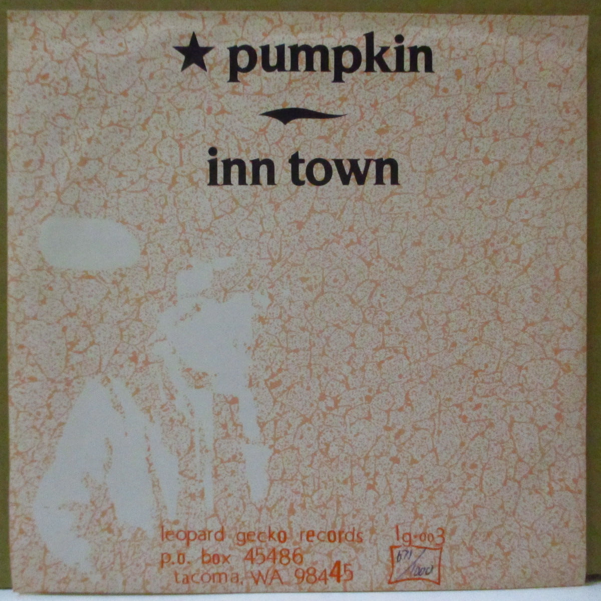 WWAX (ワックス)  - Pumkin (US Orig.Purple Vinyl 7"/Numbered Orange PS)