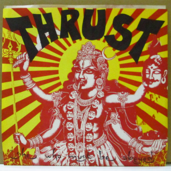 THRUST (スラスト)  - She Who Must Be Obeyed (US Limited Pink Vinyl 7"+Inserts)