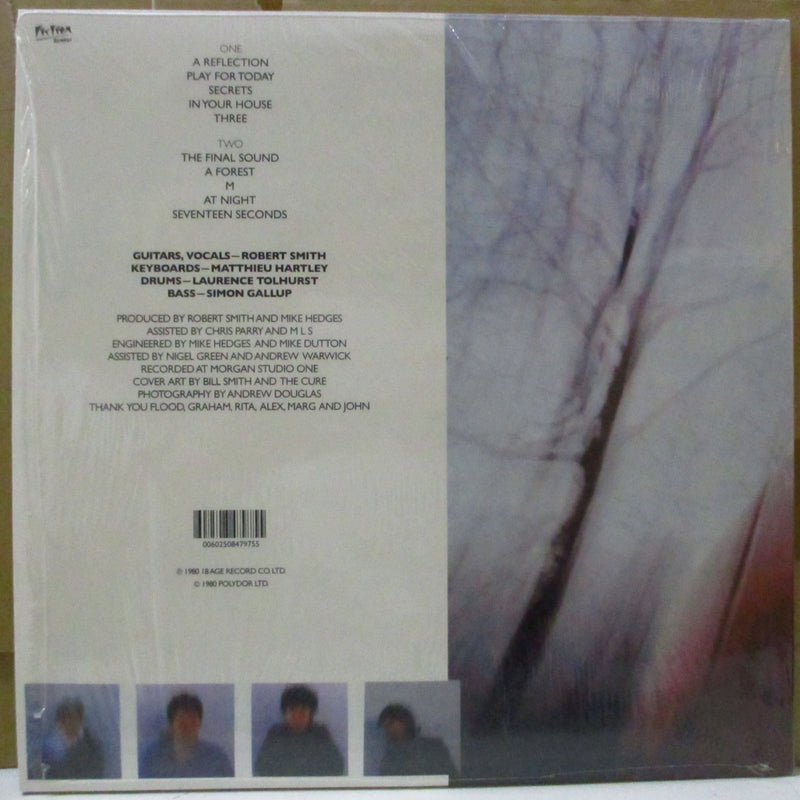 CURE, THE (ザ・キュアー)  - Seventeen Seconds (EU RSD 2020 限定再発ピクチャー LP/ステッカー付きマット片面ダイカットジャケ)
