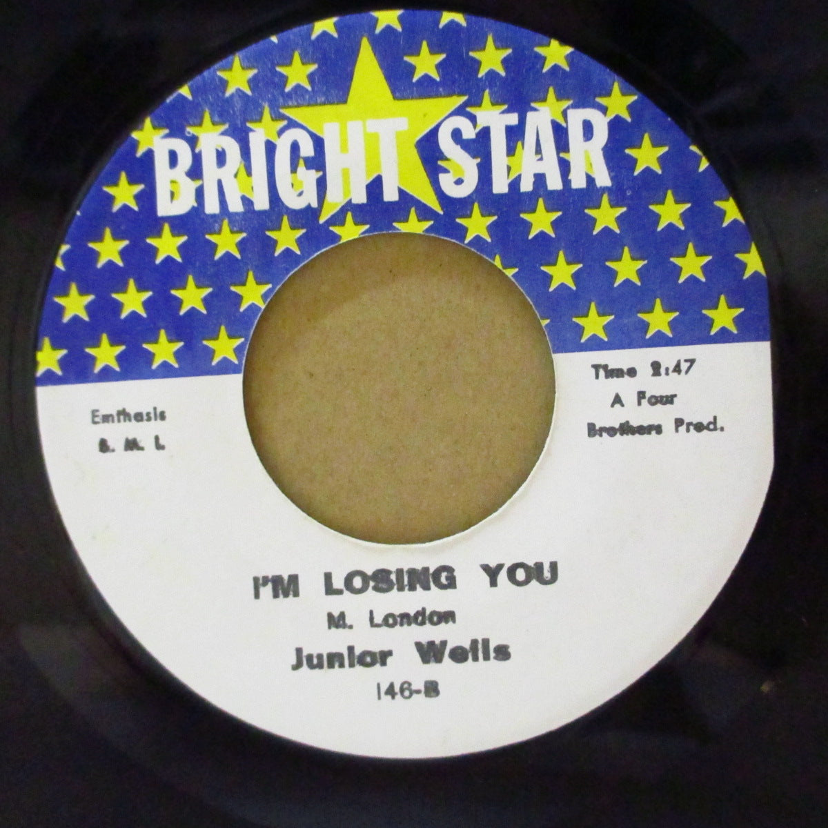 JUNIOR WELLS (ジュニア・ウェルズ)  - Cut My Toe Nail / I'm Losing You (Orig)