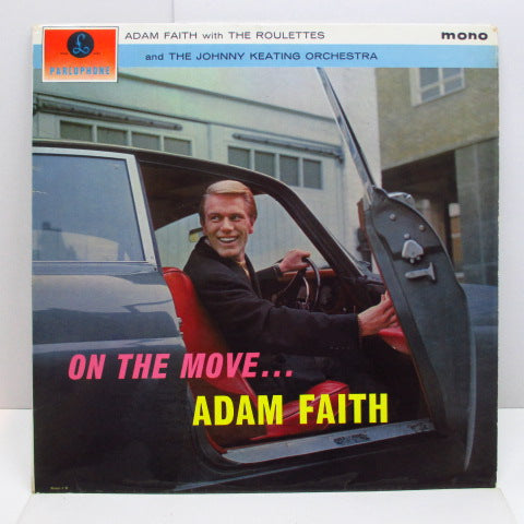 ADAM FAITH WITH THE ROULETTES - On The Move (UK Orig.Mono LP/CFS)