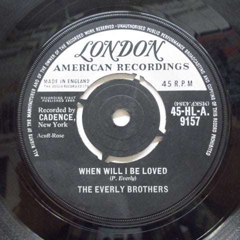 EVERLY BROTHERS - Be-Bop-A-Lula (UK Orig)