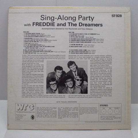 FREDDIE AND THE DREAMERS - Sing-Along Party (UK World Record Club Re Stereo LP/CFS)