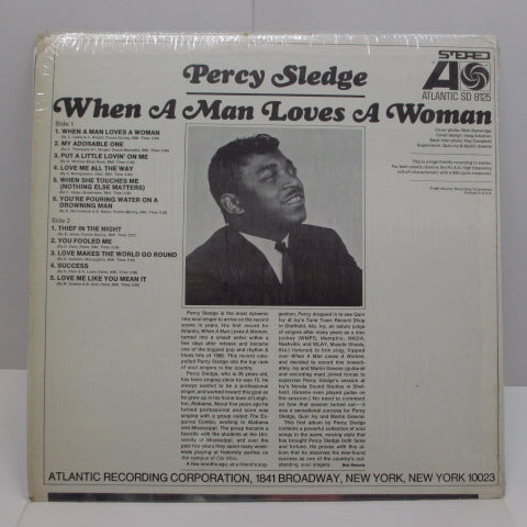 PERCY SLEDGE - When A Man Loves A Woman (US:2nd Press STEREO)