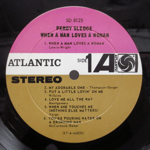 PERCY SLEDGE - When A Man Loves A Woman (US:2nd Press STEREO)