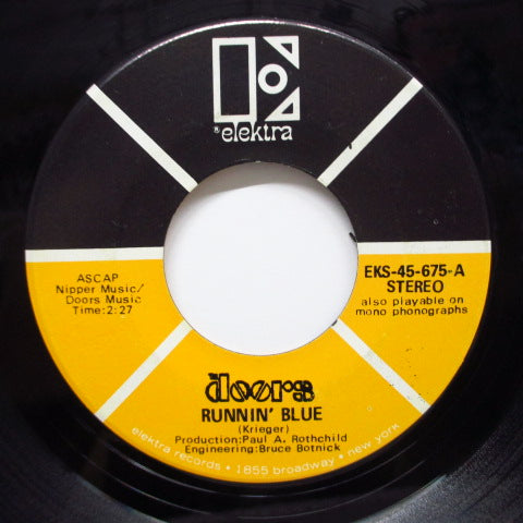 DOORS - Runnin' Blue / Do It (2nd Press Stereo)