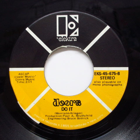 DOORS (ドアーズ) - Runnin' Blue / Do It (2nd Press Stereo)