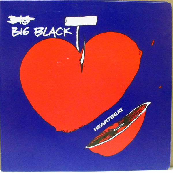 BIG BLACK (ビッグ・ブラック)  - Heartbeat +2 (US '89 再発 7"+マット固紙ジャケ/Touch & Go)