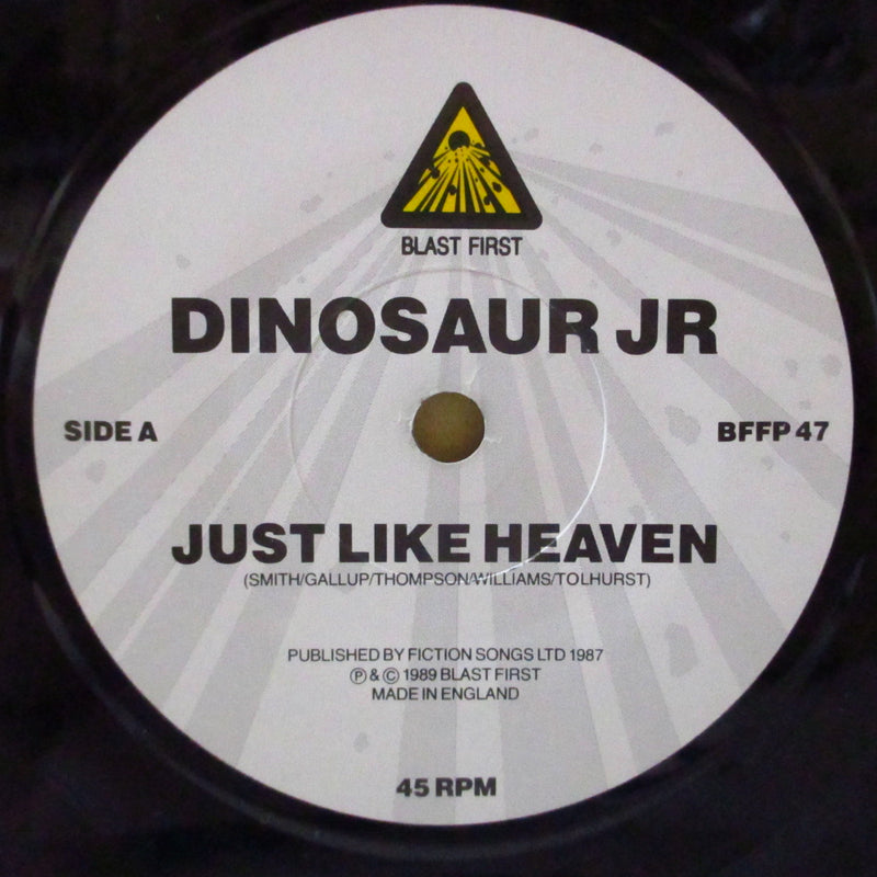 DINOSAUR Jr. (ダイナソー・ジュニア)  - Just Like Heaven +2 (UK オリジナル 7"+光沢固紙ジャケ)