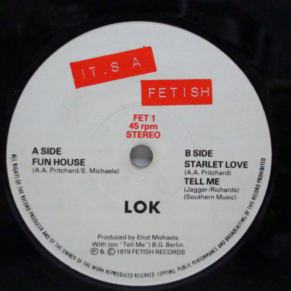 L.O.K. - Fun House (UK Orig.7")