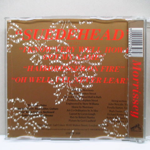 MORRISSEY (モリッシー)  - Suedehead (UK オリジナル CD)