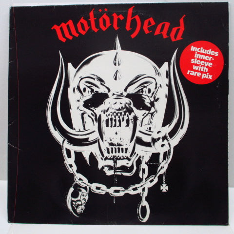 MOTORHEAD - S.T. (UK Ltd.Red Vinyl LP)