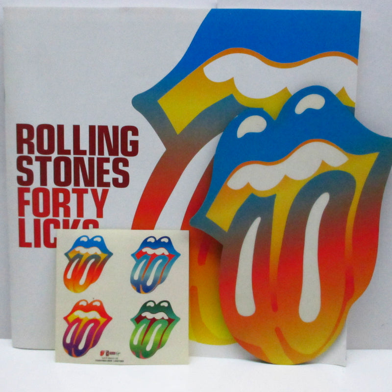 ROLLING STONES (ローリング・ストーンズ)  - Forty Licks (Japan Ltd.2xCD+Booklet, Mouse Pad, Sticker, Obi/Box)