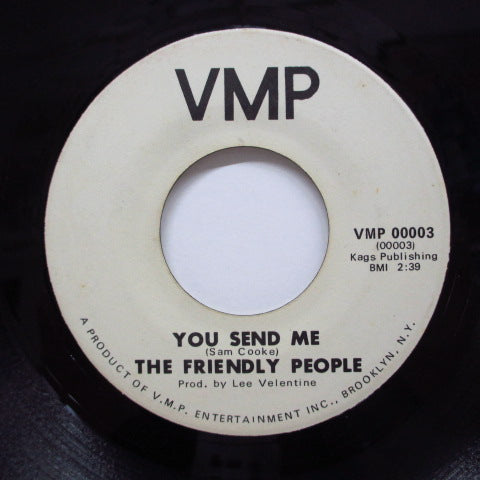 FRIENDLY PEOPLE - You Send Me / Mr.Moonlight