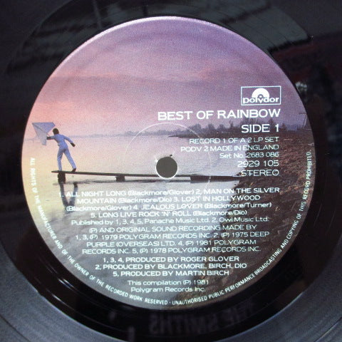RAINBOW (レインボウ)- The Best Of Rainbow (UK オリジナル 2xLP/見開ジャケ)