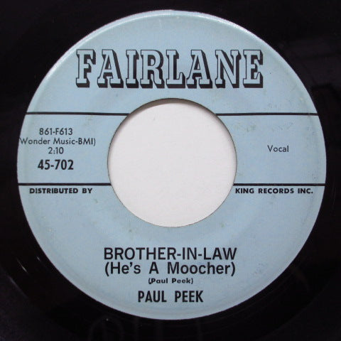 PAUL PEEK - Brother-In-Law (Orig)