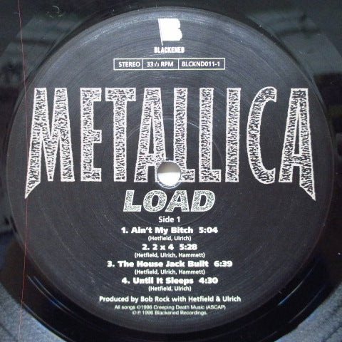 METALLICA (メタリカ) - Load (US Reissue 2 x LP)