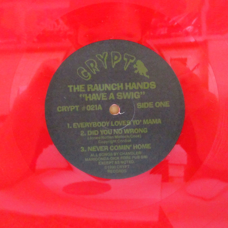 RAUNCH HANDS, THE (ローンチ・ハンズ)  - Have A Swig (US Ltd.Red Vinyl LP+Insert)