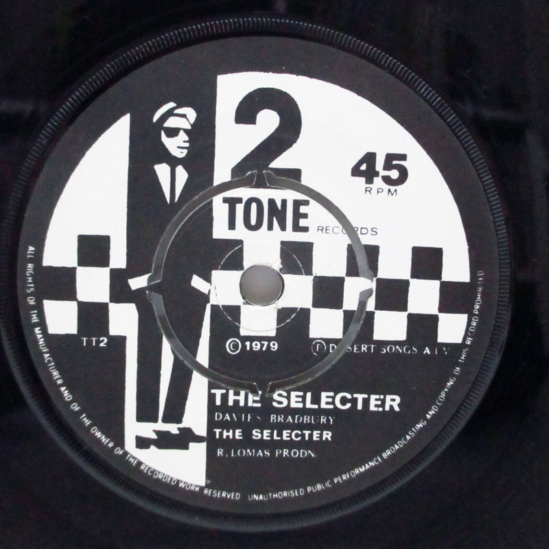 SPECIAL AKA, THE / SELECTER, THE (ザ ・スペシャル AKA / ザ ・セレクター)  - Gangsters / The Selecter (UK '79 再発「紙ラベ、ラウンドセンター」7"+再発カンパニースリーブ/マトTT+1-3)