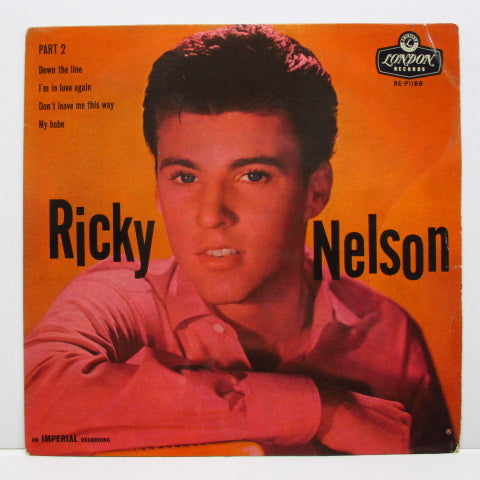 RICKY NELSON (RICK NELSON) - Ricky Nelson Part 2 (UK 2nd Press EP)