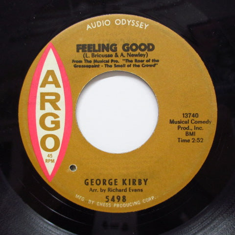 GEORGE KIRBY - No More / Feeling Good
