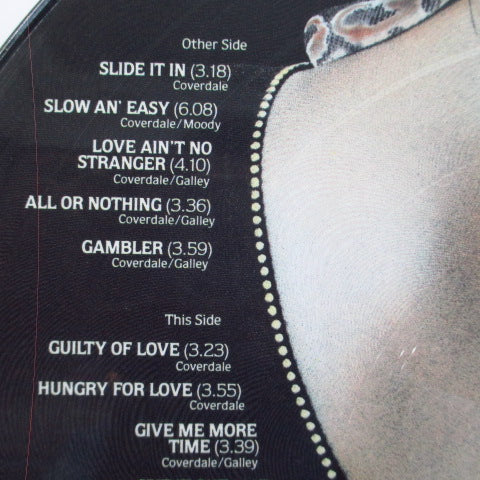 WHITESNAKE - Slide It In - Special U.S. Re-Mix Version (UK Ltd.Picture LP)