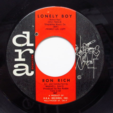 RON RICH - The Surrey / Lonely Boy (Orig)