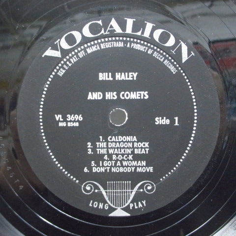 BILL HALEY & HIS COMETS (ビル・ヘイリー＆ヒズ・コメッツ)  - S.T. (US Orig.Mono LP)