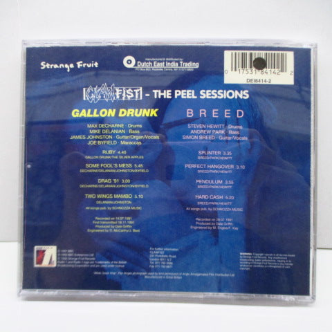 GALLON DRUNK / BREED (ガロン・ドランク / ブリード) - Clawfist - The Peel Sessions (UK オリジナル CD)