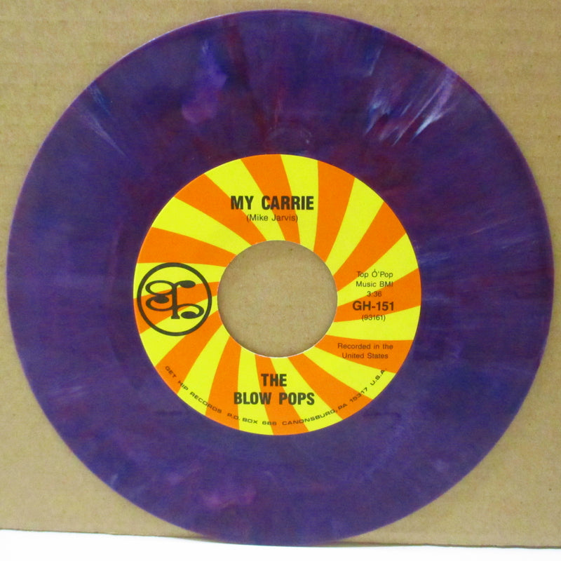 BLOW POPS, THE (ザ・ブロー・ポップス)  - My Carrie (US Orig.Purple Marble Vinyl 7")