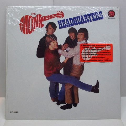 MONKEES - Headquarters (US '96 Re Red Vinyl  Stereo LP)