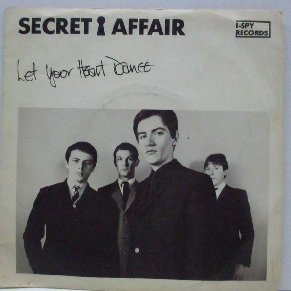 SECRET AFFAIR (シークレット・アフェア)  - Let Your Heart Dance (UK '79 再発「小穴シルバーラベ」7"+マット・ソフト紙ジャケ)