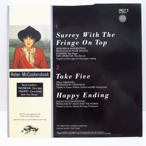 HELEN & THE HORNS (ヘレン・アンド・ザ・ホーンズ) - The Surrey With The Fringe On Top +2 (UK オリジナル 12")