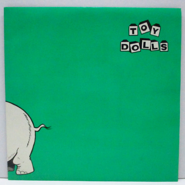 TOY DOLLS (トイ・ドールズ)  - Nellie The Elephant (UK '84 再発「緑ラベ、フラットセンター#2」7"+光沢固紙「緑」ジャケ)