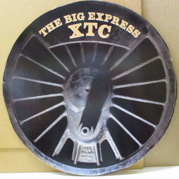 XTC (エックスティーシー)  - The Big Express (UK オリジナル LP+円形インナー/車輪型円形光沢ジャケ)