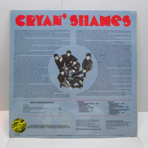 CRYAN' SHAMES - The Best Of Cryan' Shames (US Orig.LP)