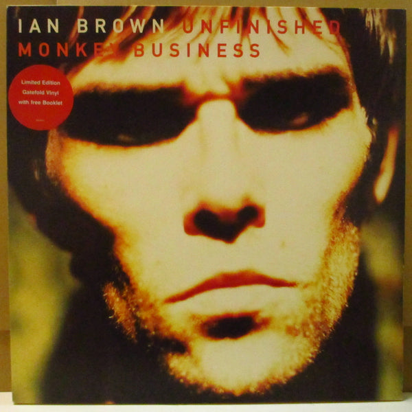 IAN BROWN (イアン・ブラウン)  - Unfinished Monkey Business (UK Orig.LP+Inner,Booklet/Numbered GS)