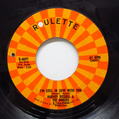 HARVEY RUSSELL & THE ROGUES - Shake Sherry ('66 Reissue/Roulette-4697)