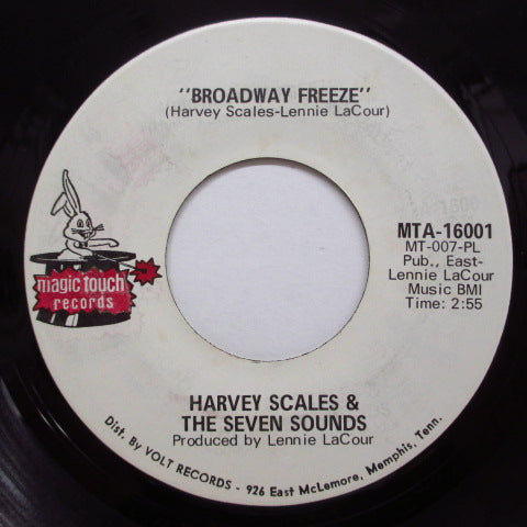 HARVEY SCALES & THE 7 SOUNDS - Broadway Freeze (Orig.Dist.Credit Label)