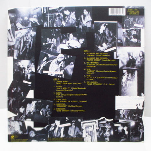 V.A. (UKパンク・ライブ・コンピ) - The Roxy London WC2 Jan-Apr 77 (UK '90 再発 LP+見開ジャケ/RRLP 132 )
