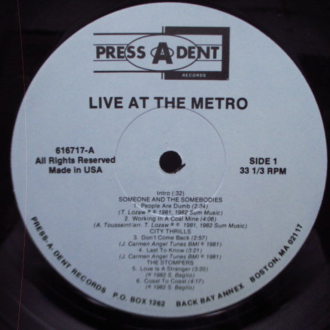 V.A. - Live At The Metro (US Orig.LP)
