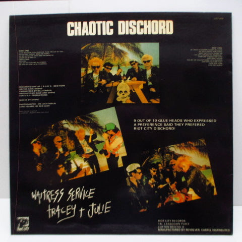 CHAOTIC DISCHORD - Live In New York (UK Orig.LP/CS)