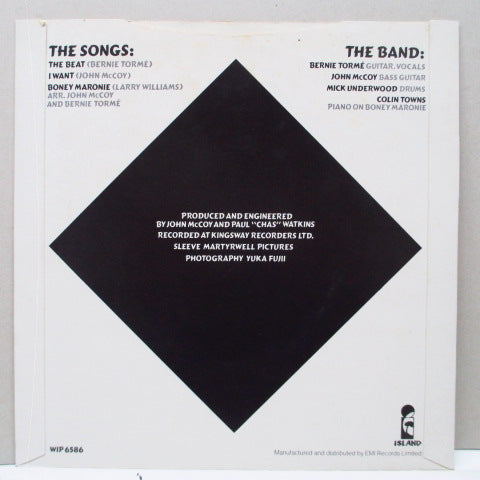 BERNIE TORME  - The Beat +2 (UK Ltd.Pink 7"+PS)