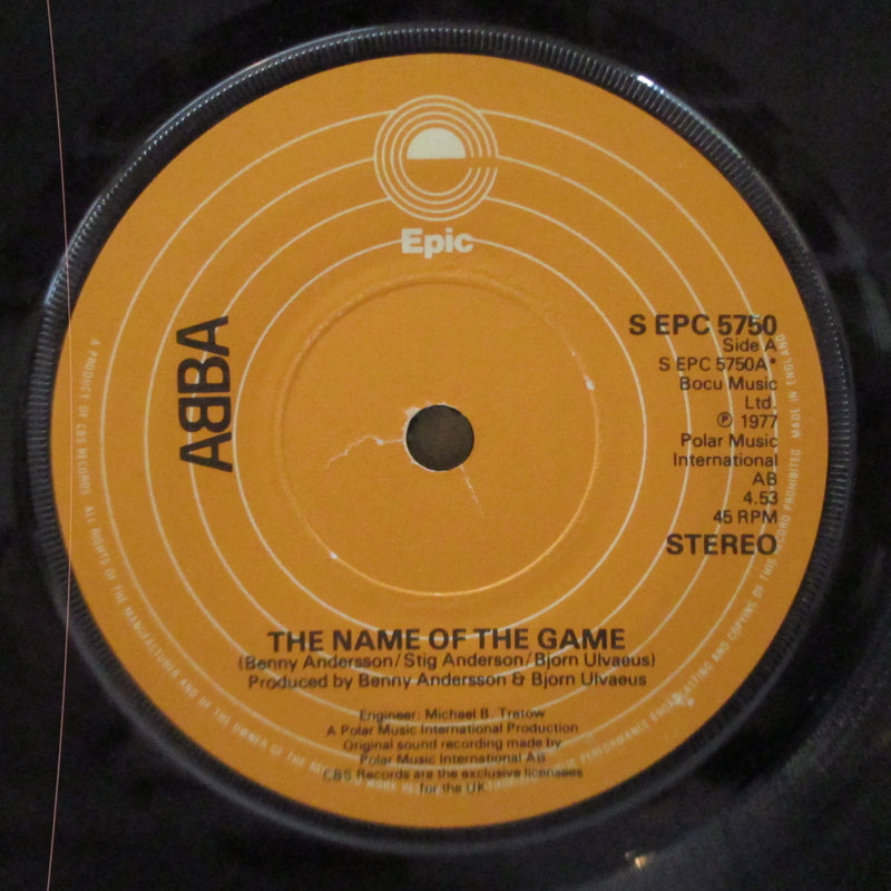 ABBA - The Name Of The Game (UK Orig.7"+CS)