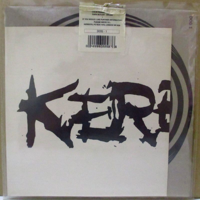 KERBDOG (カーブドッグ)  - Earthworks +2 (UK Orig.7"+Sticker/Die-Cut PS)